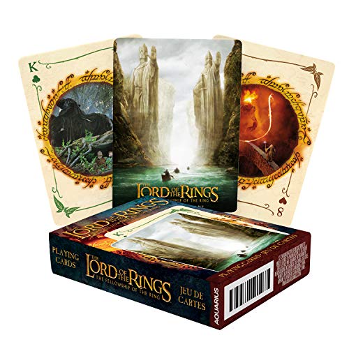 Aquarius Herr der Ringe Spielkarten Die Gefährten, Mehrfarbig, 52734 Aquarius Herr der Ringe Spielkarten Die Gefährten, Mehrfarbig, 52734 von AQUARIUS