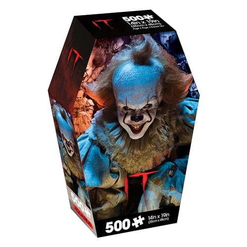 Aquarius IT Pennywise Puzzle mit 500 Teilen (500-teiliges Puzzle), blendfrei, präzise Passform, offizielles Lizenzprodukt und Sammlerstücke, 35,6 x 48,3 cm von AQUARIUS