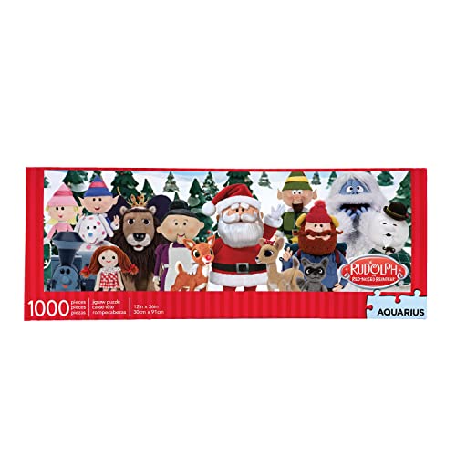 Aquarius Rudolph The Red-Nosed 1, 000 Pc Slim Puzzle, Multi Color Aquarius Rudolph The Red-Nosed 1, 000 Pc Slim Puzzle, Multi Color von AQUARIUS
