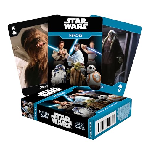 Aquarius Star Wars Heroes Playing Cards Aquarius Star Wars Heroes Playing Cards von AQUARIUS