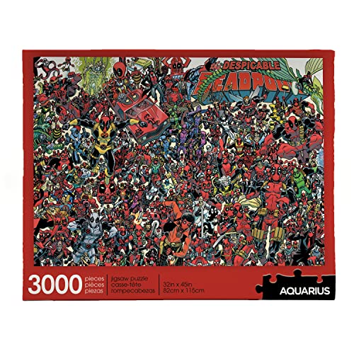 Deadpool Marvel 3000 Teile Puzzle von AQUARIUS