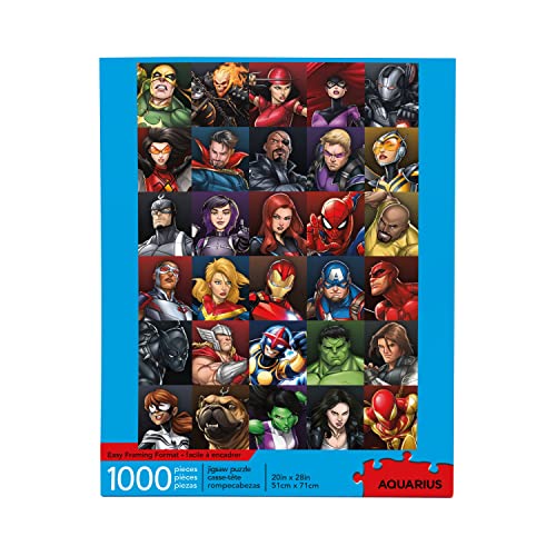 Marvel Heroes Collage 1000 Piece Jigsaw Puzzle von AQUARIUS