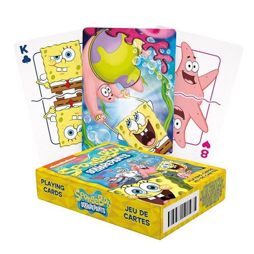 NM Spongebob Spielkarten Cast von AQUARIUS