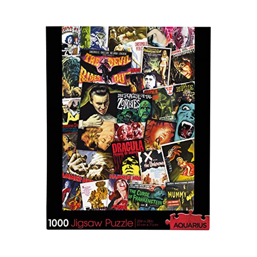 NMR 65336 Hammer Movie Posters Puzzle 1000 Teile von AQUARIUS