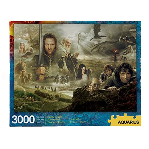 The Lord of the Rings 68520 Puzzle 3000P 81X114Cm, Multicolor, One Size The Lord of the Rings 68520 Puzzle 3000P 81X114Cm, Multicolor, One Size von AQUARIUS
