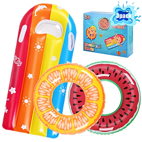 ARANEE Schwimmring Donut Kinder Schwimmreifen Luftmatratze Aufblasbare Schwimmnudel Schwimmreifen Schwimmkissen für den Pool Strand Sommer von ARANEE