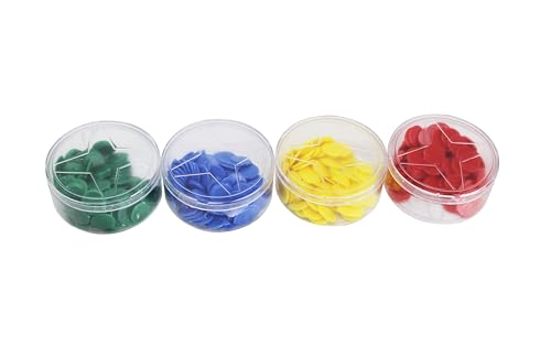 ARBUTUS Kunststoff Marker 4 Farben Bingo Chips für Bingo Spiel Spiel Zubehör. ARBUTUS Kunststoff Marker 4 Farben Bingo Chips für Bingo Spiel Spiel Zubehör. von ARBUTUS