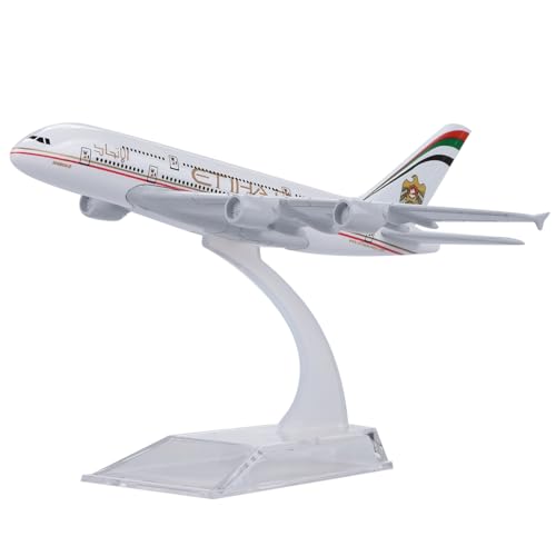 ARCADORA 1:400 16cm A380 Etihad Airways Metall Flugzeugmodell Flugzeug Legierung Flugzeug Modell für Sammlung ARCADORA 1:400 16cm A380 Etihad Airways Metall Flugzeugmodell Flugzeug Legierung Flugzeug Modell für Sammlung von ARCADORA