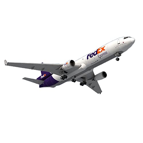 ARCADORA Fedex MD-11 Luftflugzeug im Maßstab 1:100, 3D-Papiermodell, Flugzeug, Modellflugzeug, zerlegtes Bausatz von ARCADORA