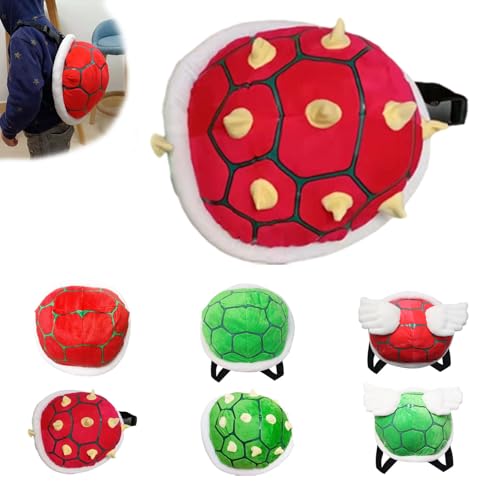 Plüsch Schildkröte Schildkrötenpanzer, Turtle Rucksack Bag Kinder Kostüm Animal Kleinkindrucksack Lustige Schildkrötenpanzer Cosplay Tasche Schildkrötenpanzer Kostüm Für Kinder Und Erwachsene von ARCHWANG