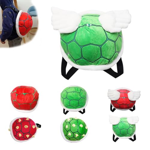 Plüsch Schildkröte Schildkrötenpanzer, Turtle Rucksack Bag Kinder Kostüm Animal Kleinkindrucksack Lustige Schildkrötenpanzer Cosplay Tasche Schildkrötenpanzer Kostüm Für Kinder Und Erwachsene von ARCHWANG