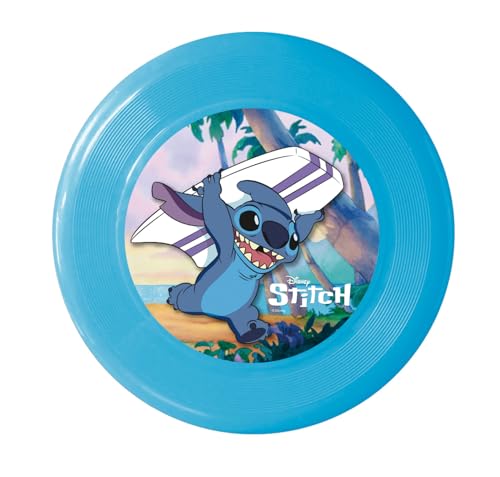 ARDITEX Disney Stitch-Frisbee, 23 cm, robuster Kunststoff, ideal für Strand und Outdoor, für Jungen und Mädchen ab 3 Jahren, aktives und lustiges Spielzeug für den Sommer ARDITEX Disney Stitch-Frisbee, 23 cm, robuster Kunststoff, ideal für Strand und Outdoor, für Jungen und Mädchen ab 3 Jahren, aktives und lustiges Spielzeug für den Sommer von ARDITEX
