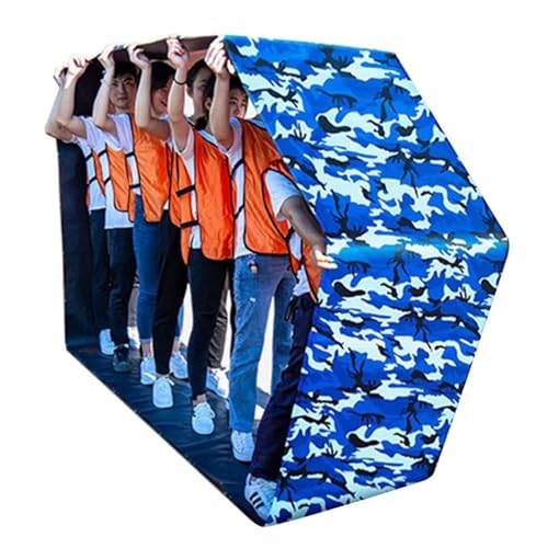 ARHEORMUH Field Day Teamwork Game Laufmatte, Schulkindergarten Sporttag Sportklasse Spaß Rennspiele Eltern-Kind-Spiele(Green,Adult-8M/26FT) von ARHEORMUH