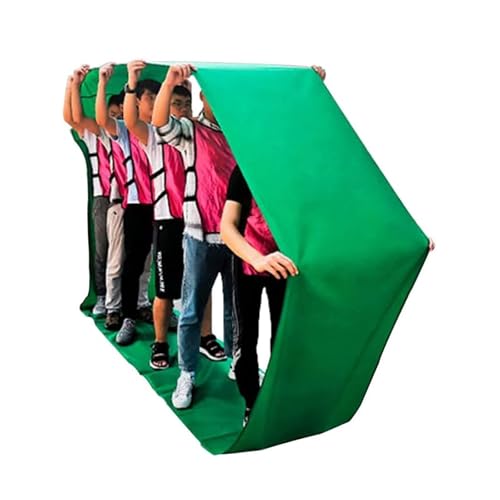 ARHEORMUH Field Day Teamwork Game Laufmatte for Erwachsene Und Kinder, Gruppenaktivitäten, Spiele Im Freien, Rasenpartyspiele, Spiel-Laufmatte(Blue,Adult-8M/26FT) von ARHEORMUH