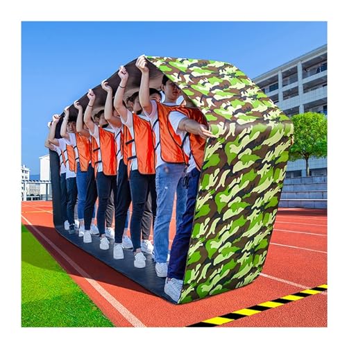 ARHEORMUH Teambuilding-Spiel Auf Der Laufmatte, Field Day-Gruppenwettbewerb, Sportspiel, Lustige Teamarbeitsspiele for Mitarbeiter(Adult-8M/26FT) von ARHEORMUH