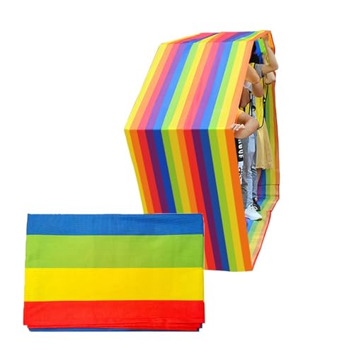 ARHEORMUH Teambuilding-Spiel-Laufmatte, Indoor-Outdoor-Sportwettkampfspiele, for Gruppenaktivitätsspiele Von 2-18 Personen(Adult-8M/26FT) von ARHEORMUH