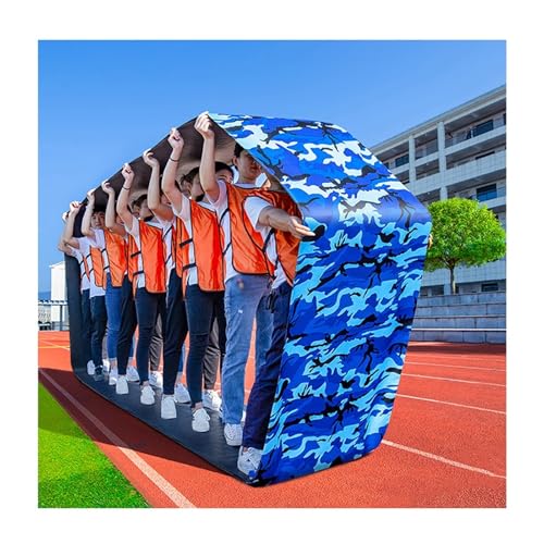 ARHEORMUH Teambuilding-Spiel-Laufmatte, Outdoor-Teamaktivitäten, Lustige Wettkampfspiele, Förderung Von Kommunikation Und Zusammenarbeit(Kids-8M/26FT) von ARHEORMUH