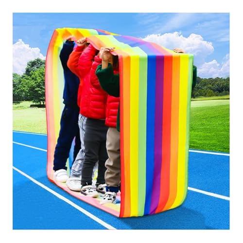 ARHEORMUH Teambuilding-Spiel-Laufmatte for Erwachsene Und Kinder, Spiele Und Aktivitäten Im Freien for Eine Große Gruppe, Mit Reisetasche(Adult-8M/26FT) von ARHEORMUH
