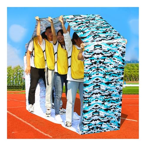 ARHEORMUH Teambuilding-Spiel Mit Laufmatte, Field Day-Teamaktivität, Lustiges Wettkampfspiel, Outdoor-Aktivitäten, Sportspiele(Adult-8M/26FT) von ARHEORMUH