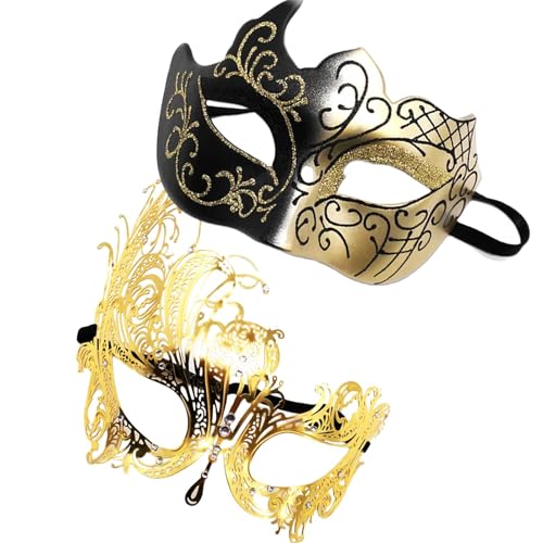 Vintage Lace Maskerade Masks Set - Paare Kostüm Zubehör für Partys & Events Vintage Lace Maskerade Masks Set - Paare Kostüm Zubehör für Partys & Events von ARIOU