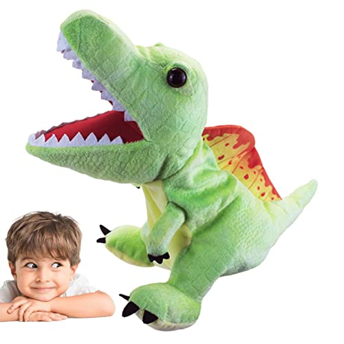 Dinosaurier-Handpuppen, Plüsch-Handpuppe, Dinosaurier, realistische Dinosaurier-Handpuppe, flexible Dinosaurier-Handpuppe, Dinosaurier-Spielzeug, von ARIOU