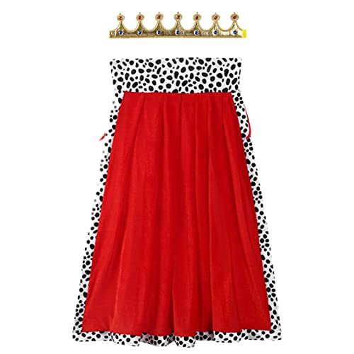 Königsmantel für Kinder, Königskleid, Königsmantel Halloweenkostüm, König rot Morgenkleid, mittelalterliche Prinz König Kostüm Königsmantel für Kinder, Königskleid, Königsmantel Halloweenkostüm, König rot Morgenkleid, mittelalterliche Prinz König Kostüm von ARIOU