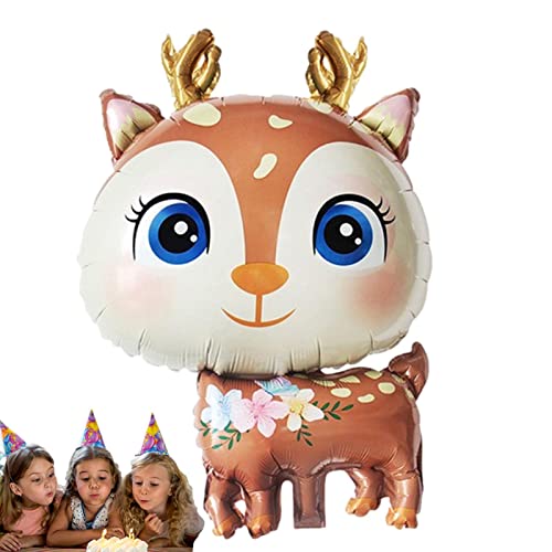 Party Hirschballons, Sieben Hirsch Folie Ballons | Weihnachten Cartoon Hirsch-förmigen Ballons | niedliche Hirschballons für Kindergeburtstag, Babyshows Party Hirschballons, Sieben Hirsch Folie Ballons | Weihnachten Cartoon Hirsch-förmigen Ballons | niedliche Hirschballons für Kindergeburtstag, Babyshows von ARIOU