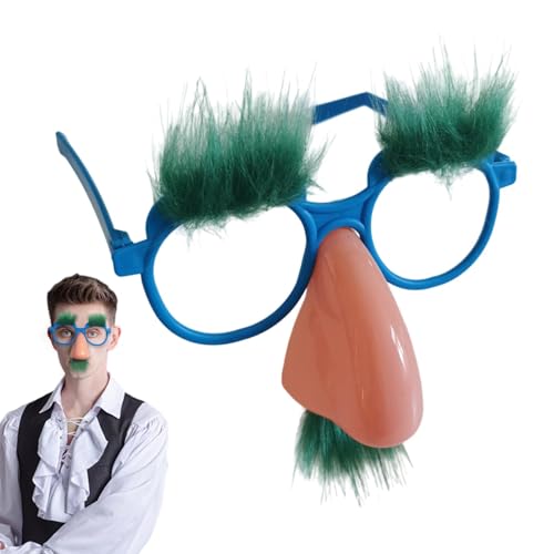 Schnurrbartbrille - Lustige Brille | Lustige Brille mit Schnurrbart und Nase für Geburtstagsfeiern Schnurrbartbrille - Lustige Brille | Lustige Brille mit Schnurrbart und Nase für Geburtstagsfeiern von ARIOU