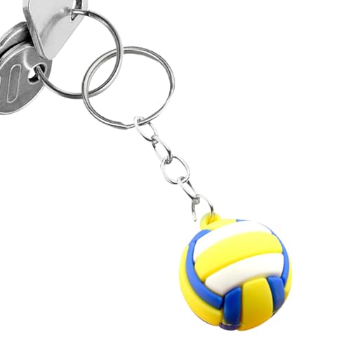 Sport Schlüsselanhänger - Volleyball Schlüsselanhänger | Fußball Schlüsselanhänger für Mädchen, , Belohnungen von Athleten | Schlüsselanhänger Tennis, Fußball, Volleyball für Kinder und Sport Schlüsselanhänger - Volleyball Schlüsselanhänger | Fußball Schlüsselanhänger für Mädchen, , Belohnungen von Athleten | Schlüsselanhänger Tennis, Fußball, Volleyball für Kinder und von ARIOU