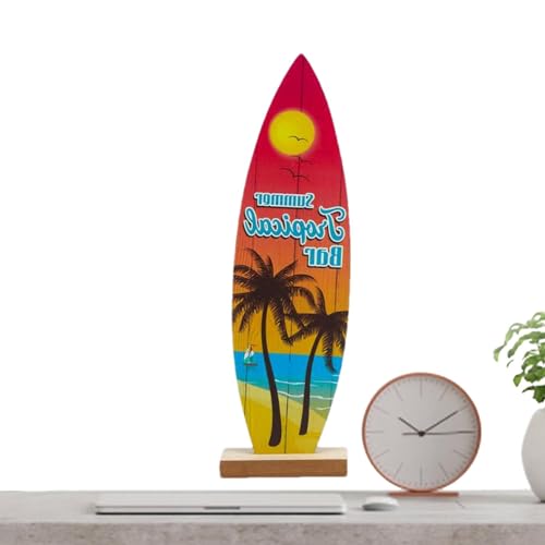 Surfbrett Decor - Surf Board Decor Für Wand - Sommer Holzbrett, Tropische Bar Tisch Mittelstücke, Sommer Party Dekorationen, Multifunktional Für Urlaub Dekoration Surfbrett Decor - Surf Board Decor Für Wand - Sommer Holzbrett, Tropische Bar Tisch Mittelstücke, Sommer Party Dekorationen, Multifunktional Für Urlaub Dekoration von ARIOU