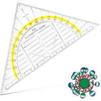 ARISTO AR1552 Geodreieck 16 cm mit Facette und Tuschenoppen ARISTO AR1552 Geodreieck 16 cm mit Facette und Tuschenoppen von ARISTO
