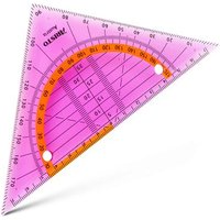 ARISTO AR23009NP Flex Geometrie Dreieck 16 cm biegsam, Hypotenuse 16 cm, neonpink ARISTO AR23009NP Flex Geometrie Dreieck 16 cm biegsam, Hypotenuse 16 cm, neonpink von ARISTO