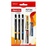 ARISTO AR23559 College Feinminenstift FLP 3+3 Set Stift 0.3/0.5/0.7+Minen 0.3/0.5/0.7 ARISTO AR23559 College Feinminenstift FLP 3+3 Set Stift 0.3/0.5/0.7+Minen 0.3/0.5/0.7 von ARISTO