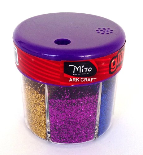 6 in 1 Fashion Glitter Shaker Bottle (MTJF-5006BX1) by Ark von ARK