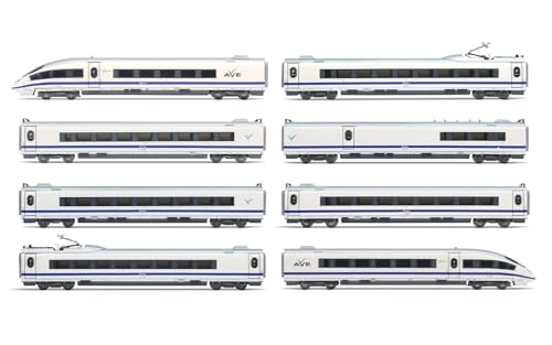 ARNOLD HN2611S RENFE, AVE S-103, Blue Orginal Livery, ep. V, mit DCC Sounddecoder von ARNOLD