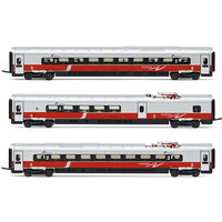 ARNOLD HN3506 N 3-tlg. Ergänzungsset ETR 610 "EuroStar" "AV Frecciargento"-Lackierung, FS, Ep. VI von ARNOLD