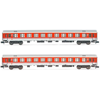ARNOLD HN4308 N 2-teiliges Set Reisezugwagen Bomz236 "InterCity"-Lackierung, DB AG, Ep. V von ARNOLD