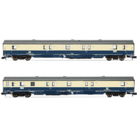 ARNOLD HN4418 N 2-tlg. Set 4-achs. Postwagen Post-mrz beige/blau, DBP, Ep. IV ARNOLD HN4418 N 2-tlg. Set 4-achs. Postwagen Post-mrz beige/blau, DBP, Ep. IV von ARNOLD