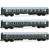 ARNOLD HN4421 N 3-tlg. Set OSShD Typ B Reisezugwagen, DR, Ep. III von ARNOLD