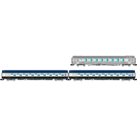 ARNOLD HN4474 N 3-teiliges Set „Train Expo“ #3 aus 2 x T2-Schlafwagen + Barwagen, SNCF, Ep. VI von ARNOLD