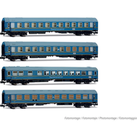 ARNOLD HN4481 N 4-tlg. Set „Tourex“ Nr. 2/2 aus 1 x WR + 1 x SD + 2 x WLAB Wagen, DR, Ep. III von ARNOLD