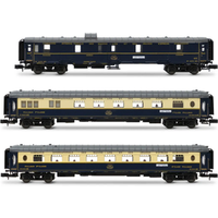 ARNOLD HN4490 N 3-tlg. Zugpackung „Edelweiss Pullman Express“ Set #1 aus 1 x DD3, 1 x VP Flèche d'Or und 1 x VPC Étoile du Nord, CIWL, Ep. II ARNOLD HN4490 N 3-tlg. Zugpackung „Edelweiss Pullman Express“ Set #1 aus 1 x DD3, 1 x VP Flèche d'Or und 1 x VPC Étoile du Nord, CIWL, Ep. II von ARNOLD