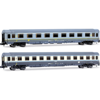 ARNOLD HN4492 N 2-tlg. Set UIC-Z1-Wagen 1. / 2. Klasse in „Bandiera“ Farbgebung, FS, Ep. V von ARNOLD