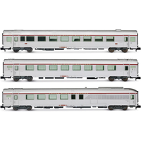 ARNOLD HN4501 N 3-tlg. Set TEE-Wagen „Mistral“ Nizza - Paris aus 1 x Arux + 1 x A8u + 1 x AD4tux, SNCF, Ep. IV von ARNOLD