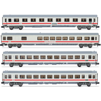 ARNOLD HN4504 N 4-tlg. Set IC Wawel Hamburg – Berlin – Krakau aus 1 x Avmz + 1 x ARmz218 + 2 x Bpmz „ICE“-Farbgebung, DB AG, Ep. VI ARNOLD HN4504 N 4-tlg. Set IC Wawel Hamburg – Berlin – Krakau aus 1 x Avmz + 1 x ARmz218 + 2 x Bpmz „ICE“-Farbgebung, DB AG, Ep. VI von ARNOLD