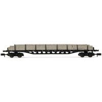 ARNOLD HN6463 N 4-achs. Flachwagen mit Rungen Sgjs716 mit Betonschwellen, DB, Ep. IV ARNOLD HN6463 N 4-achs. Flachwagen mit Rungen Sgjs716 mit Betonschwellen, DB, Ep. IV von ARNOLD