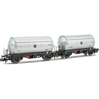ARNOLD HN6472 N 2-tlg. Set 2-achs. Gaskesselwagen PR "Butano S.A.", R.N., Ep. III von ARNOLD