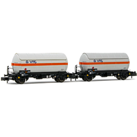 ARNOLD HN6477 N 2-tlg. Set 2-achs. Gaskesselwagen "VTG"-Lackierung, VTG, Ep. IV von ARNOLD