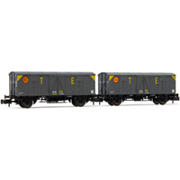ARNOLD HN6483 N 2er-Set 2-achs. Gedeckte Wagen J3 "T.E.", R.N., Ep. III ARNOLD HN6483 N 2er-Set 2-achs. Gedeckte Wagen J3 "T.E.", R.N., Ep. III von ARNOLD