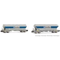 ARNOLD HN6510 N 2er Set 4achs. Silowagen Uagpps "Soufflet", SNCF, Ep. V-VI ARNOLD HN6510 N 2er Set 4achs. Silowagen Uagpps "Soufflet", SNCF, Ep. V-VI von ARNOLD